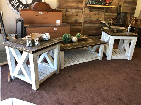 Quote Farmhouse Coffee And End Tables